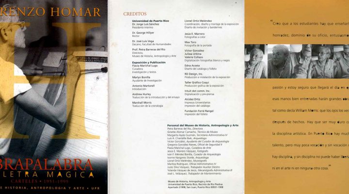 Lorenzo Homar | Abrapalabra: La letra Magica | Carteles