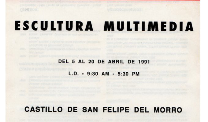 Okar | Escultura Multimedia | 1991 | Lourdes Ramos