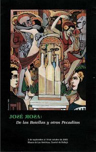 José Rosa | De la botellas y otros pecaditos | 2003 | Catalogos una coleccion