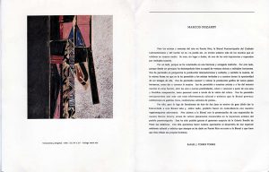 Marcos Irizarry | Variaciones y enigmas | Galería Botello | 1993